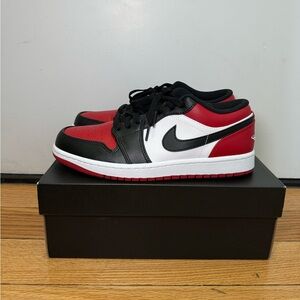 Jordan 1 Low Bred Toe